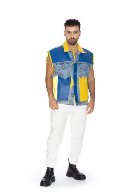 CHAQUETA CIELO FRAGMENTADO